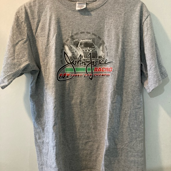 John Force 14x funny car championship T shirt on the anvil tag (dated 2008)sim - Picture 7 of 16